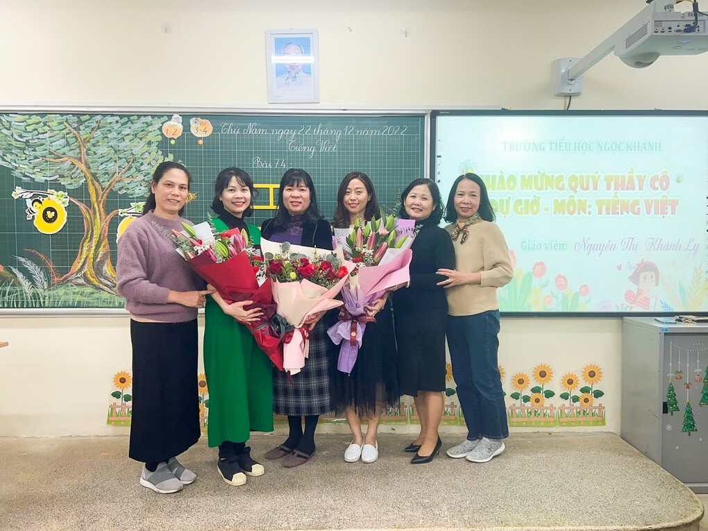 Trường Tiểu học Ngọc Khánh tham gia Hội thi Giáo viên dạy giỏi cấp Quận năm học 2022-2023