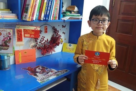 Cùng "Đón xuân 2022" với các bạn học sinh khối 4 trường tiểu học Ngọc Khánh