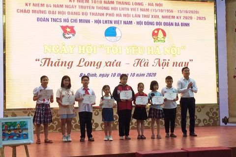 Tự hào và yêu mến chúng em tham gia Hội thi “Hà Nội em yêu”