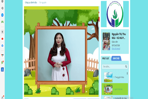 Khối 3 tham dự thi thiết kế bài giảng E- learning