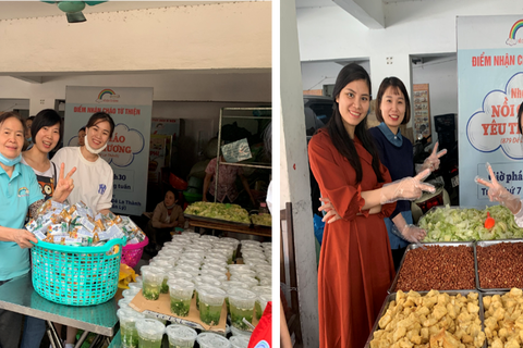 Buổi thiện nguyện của Chi đoàn Tiểu học Ngọc Khánh  tại bệnh viện Nhi Trung ương