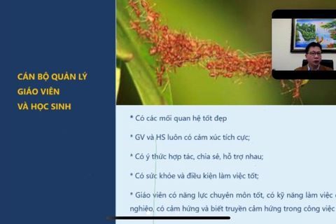 Trường Tiểu học Ngọc Khánh tham gia tập huấn chuyên đề “Xây dựng trường học hạnh phúc”