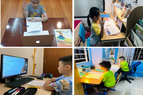 Trường Tiểu học Ngọc Khánh linh hoạt, sáng tạo dạy học trực tuyến trong mùa dịch