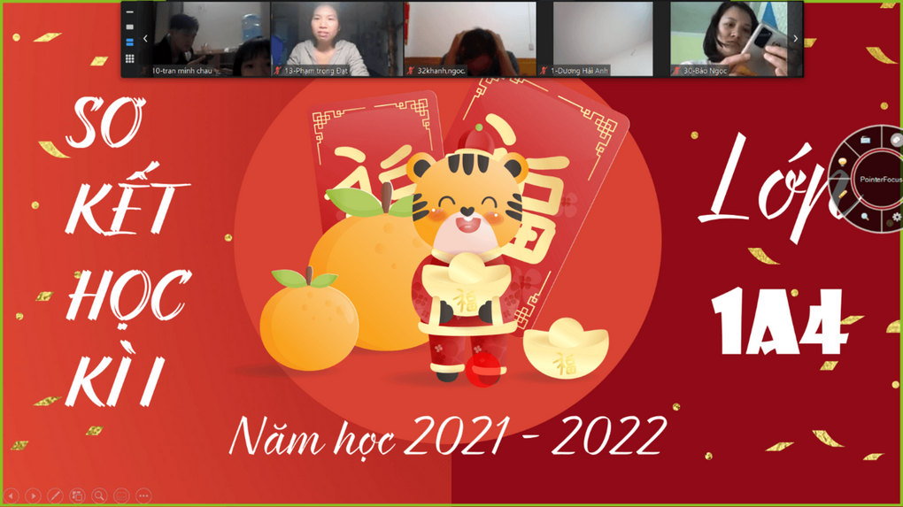 Buổi họp Phụ huynh học sinh Sơ kết học kỳ I năm học 2021 - 2022