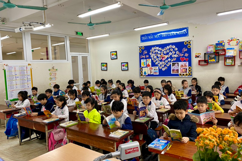 Trường Tiểu học Ngọc Khánh hưởng ứng “Ngày hội đọc sách tại lớp năm học 2020-2021”