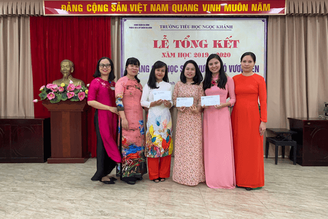 Lễ tổng kết năm học 2019-2020 của trường Tiểu học Ngọc Khánh