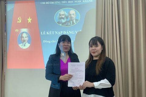 Lễ kết nạp Đảng viên