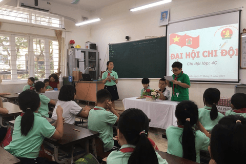 Đại hội Chi Đội khối 4 năm học 2019 - 2020