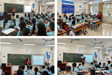 Khối Ba với phong trào thi đua “Hội giảng – Hội học” nhân kỉ niệm ngày  Nhà giáo Việt Nam 20/11