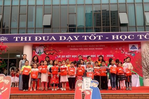 Trường Tiểu học Ngọc Khánh tổ chức lễ Sơ kết HKI năm học 2019 - 2020