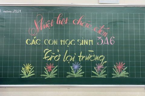 Trường Tiểu học Ngọc Khánh thân thương chào đón các con học sinh quay trở lại trường