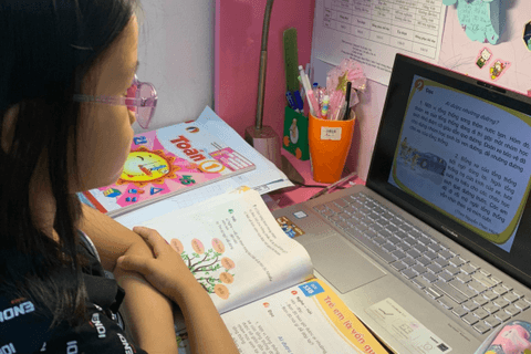 Tinh thần học tập hăng say và công tác chuẩn bị kết thúc năm học của thầy trò khối 1