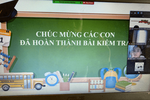 Học sinh khối 5 ôn tập và hoàn thành bài kiểm tra giữa kì 2