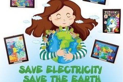 Trường Tiểu học Ngọc Khánh phát động cuộc thi vẽ tranh tuyên truyền tiết kiệm điện "Coloring the future save electricity"