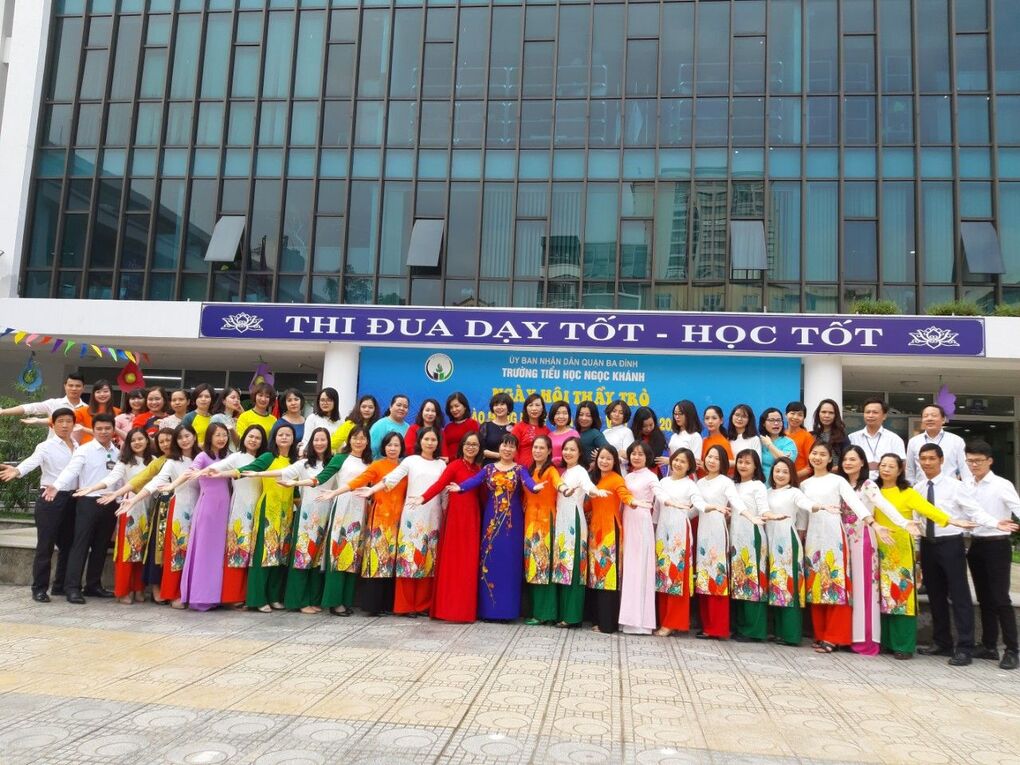 Ngày hội thầy và trò trường Tiểu học Ngọc Khánh