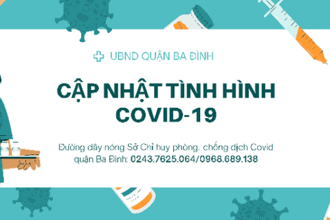 Bản tin quận Ba Đình về tình hình phòng chống dịch COVD-19 ngày 03/01/2022
