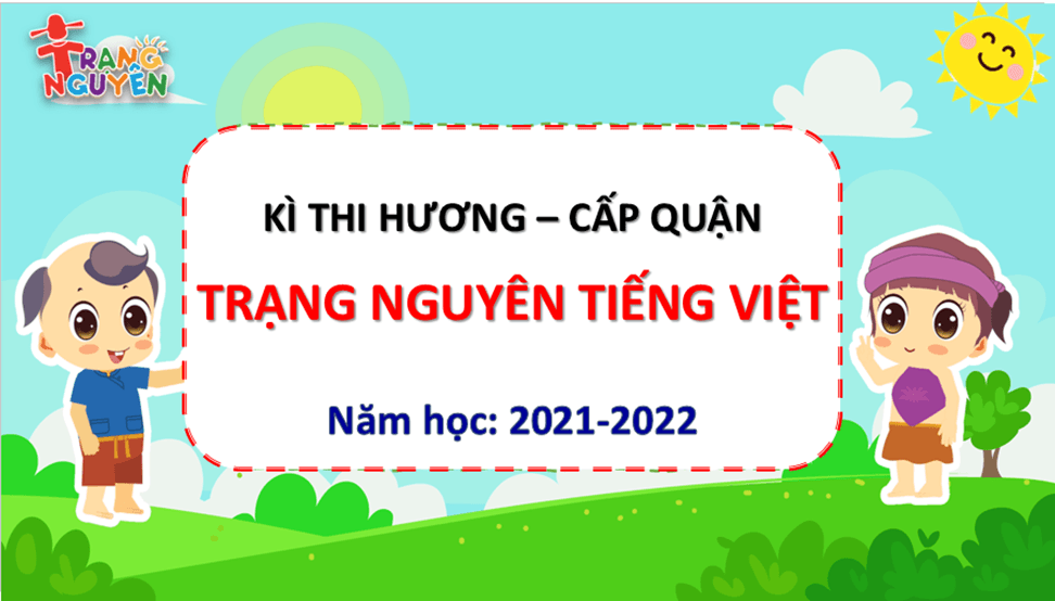 Học sinh khối 2 Trường Tiểu học Ngọc Khánh đã thi đấu hết mình trong kì thi hương - cấp Quận “Trạng nguyên Tiếng Việt”