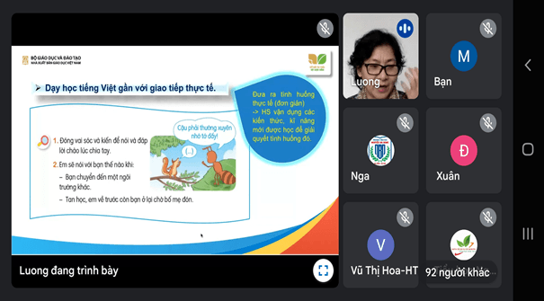 Tập huấn: “Chuyên đề bồi dưỡng môn toán, tiếng việt lớp 2 – Bộ sách kết nối tri thức với cuộc sống”