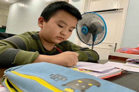 Học sinh khối lớp 4 trường Tiểu học Ngọc Khánh  đã hoàn thành Kiểm tra định kì cuối học kì I (năm học 2021 – 2022) với hình thức trực tuyến