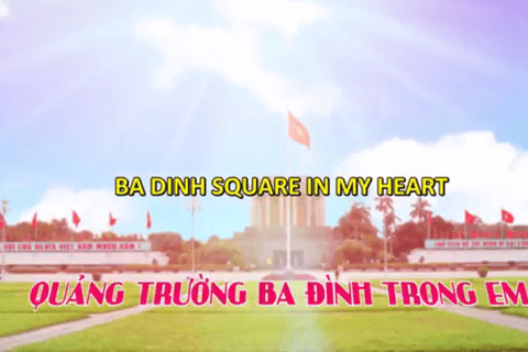 Trường Tiểu học Ngọc Khánh tham gia cuộc thi làm phim Dấu ấn Ba Đình với tác phẩm "Quảng trường Ba Đình trong em"