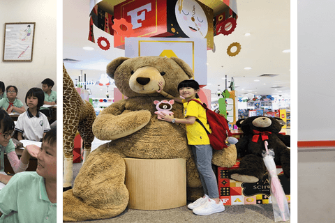 Niềm vui của học sinh khối 5 trong những ngày đầu năm học