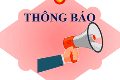 Thông báo kết quả điểm của học sinh làm bài khảo thí Tiếng Anh ngày14/5/2021