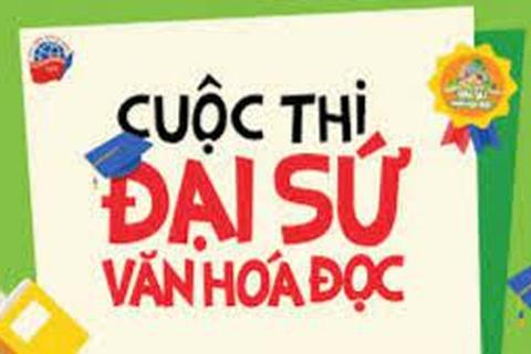 Thông báo cuộc thi “Đại sứ văn hóa đọc"