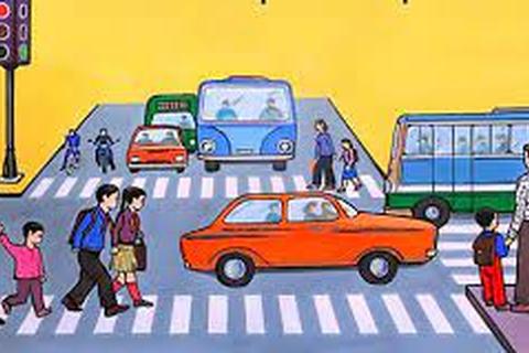 Người dân quận Ba Đình ứng xử có Văn hóa khi tham gia giao thông