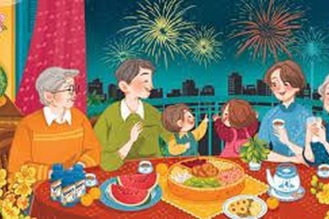 Cảm xúc về Tết của học sinh khối 4