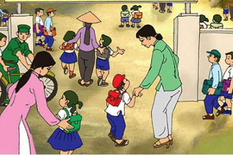 Giới thiệu sách tháng 11: Chủ đề " Biết ơn thầy giáo, cô giáo" - Cuốn sách Tôi đi học