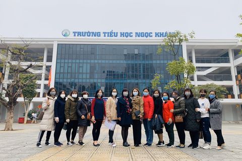 Trường Tiểu học Ngọc Khánh: Chủ động, tích cực phòng chống dịch viêm đường hô hấp cấp do virus Corona