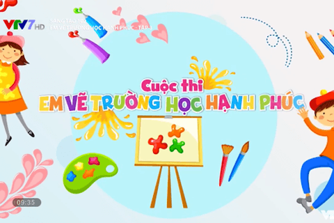 Cuộc thi vẽ tranh "Em vẽ trường học hạnh phúc"