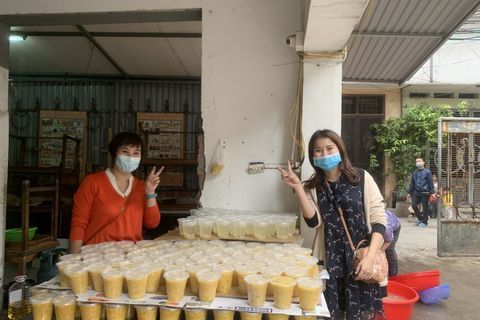 Buổi thiện nguyện của Chi đoàn Tiểu học Ngọc Khánh tại bệnh viện Nhi Trung ương