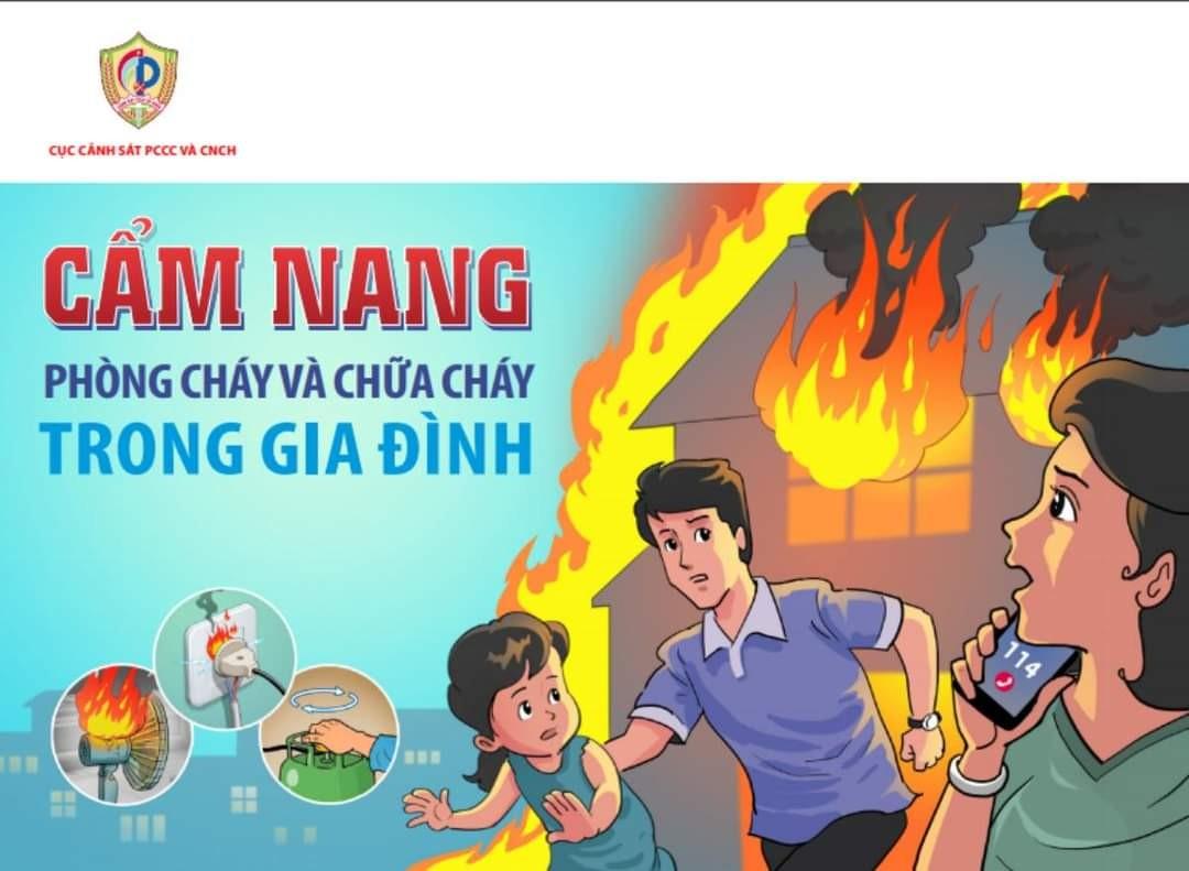Cẩm nang Phòng cháy, chữa cháy và thoát nạn trong gia đình