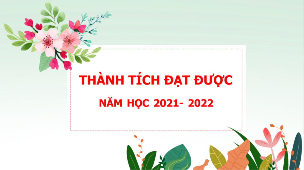 Những thành tích tiêu biểu và đáng tự hào của học sinh trường Tiểu học Ngọc Khánh trong năm học 2021-2022