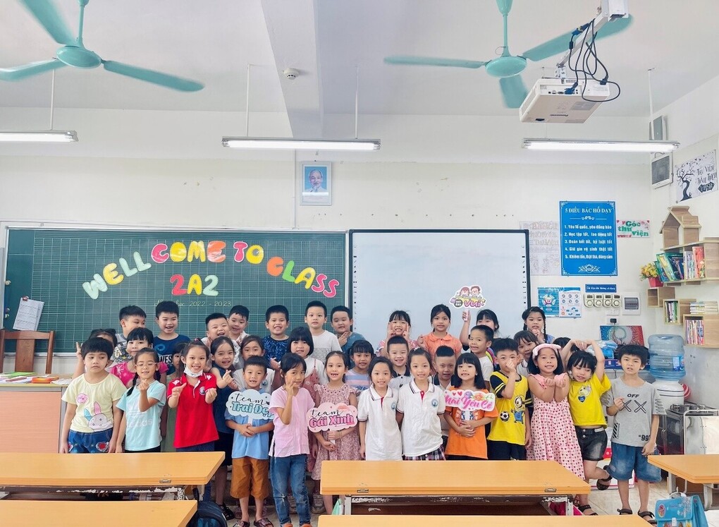 Chào đón học sinh lớp 2 quay trở lại trường học CLB Hè (2022-2023)