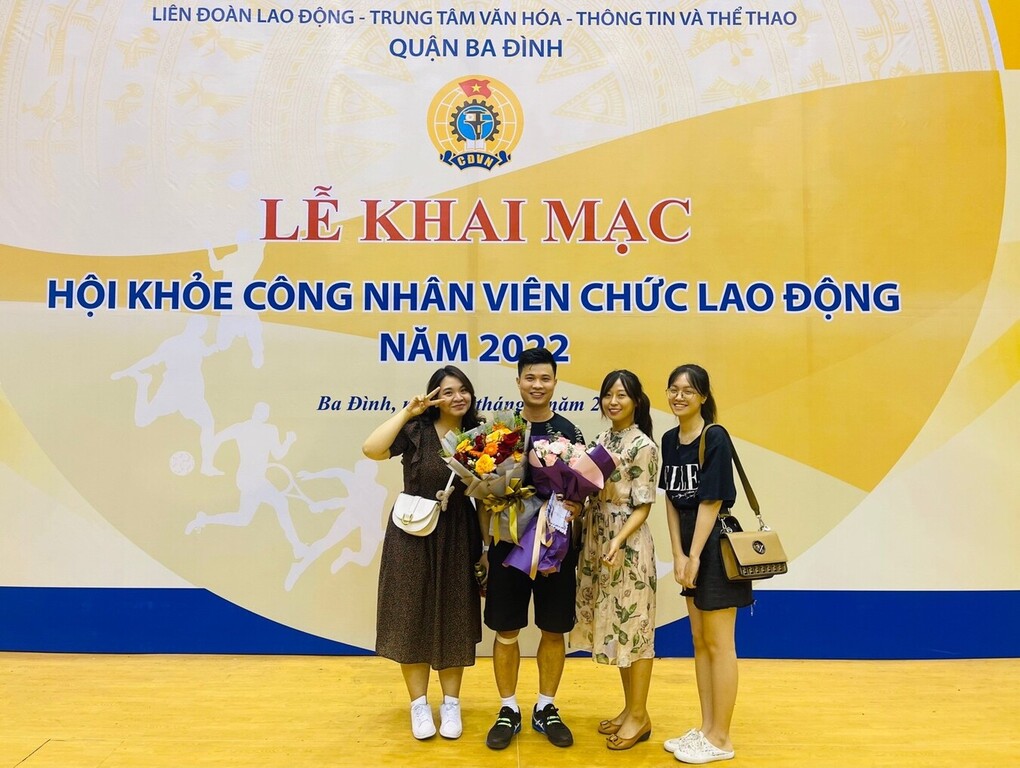 Trường Tiểu học Ngọc Khánh tham gia Hội khỏe CNVCLĐ quận Ba Đình năm 2022