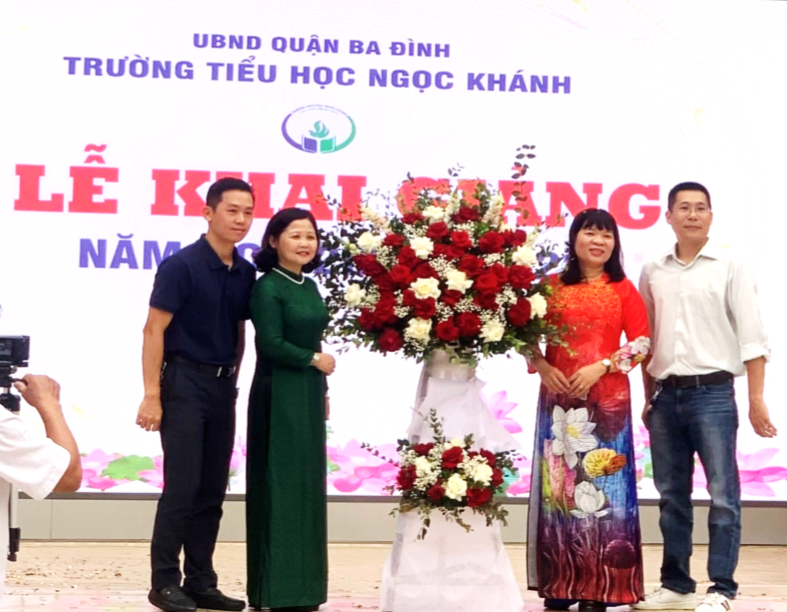 Trường Tiểu học Ngọc Khánh tưng bừng chào đón khai giảng năm học 2022-2023