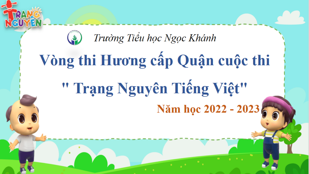 Học sinh lớp 5A3 tham gia kì thi Hương Trạng nguyên Tiếng Việt năm học 2022 - 2023