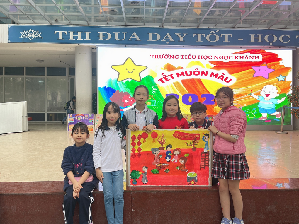 “Tết muôn màu” – Sân chơi lành mạnh, bổ ích của thầy và trò lớp 4A7 Trường Tiểu học Ngọc Khánh