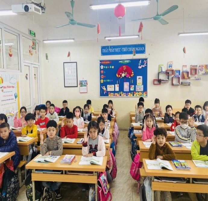 Phong trào thi đua học tập tốt ở lớp 2A6 – Tiểu học Ngọc Khánh