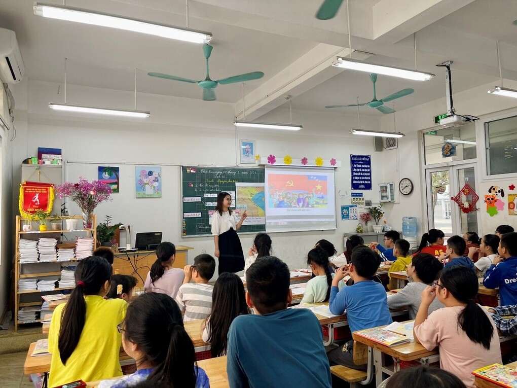 Lớp 4A5 tổ chức thành công chuyên đề môn Lịch sử: Trịnh – Nguyễn phân tranh