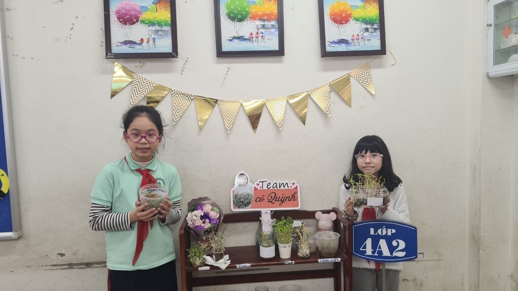 4A2 hào hứng hưởng ứng “ Tết trồng cây”