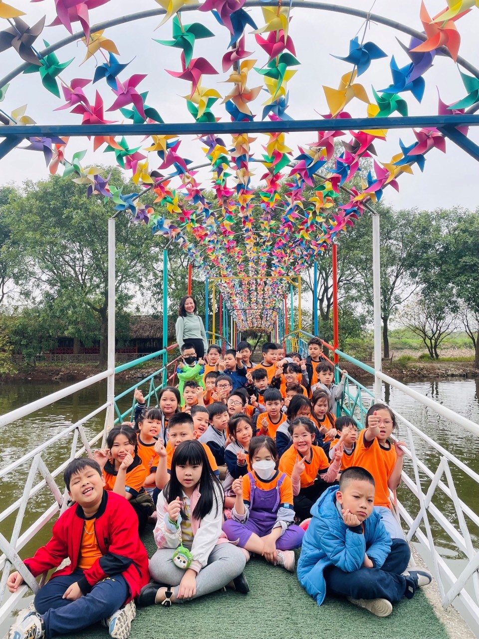 Một ngày trải nghiệm thú vị của học sinh lớp 3A1 tại Trang trại Vạn An