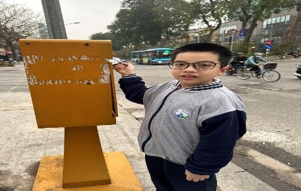 Học sinh lớp 4A6 tích cực tham gia cuộc thi viết thư quốc tế UPU lần thứ 52