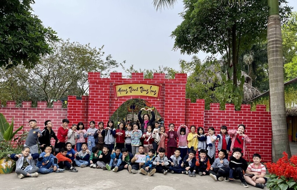 Một ngày trải nghiệm hoà mình với thiên nhiên của lớp 3A7