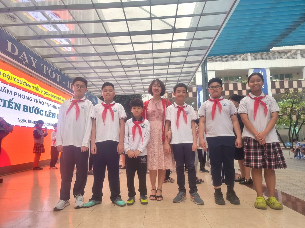 5A9 - Lễ kết nạp Đội viên – Kỉ niệm ngày thành lập Đoàn TNCS Hồ Chí Minh