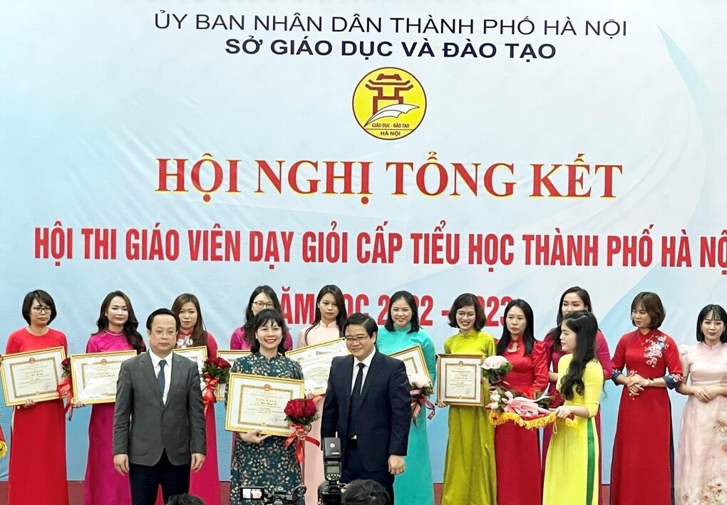 Cô giáo Phạm Phương Tri đạt thành tích xuất sắc trong Hội thi Giáo viên dạy giỏi cấp Thành phố năm học 2022 - 2023