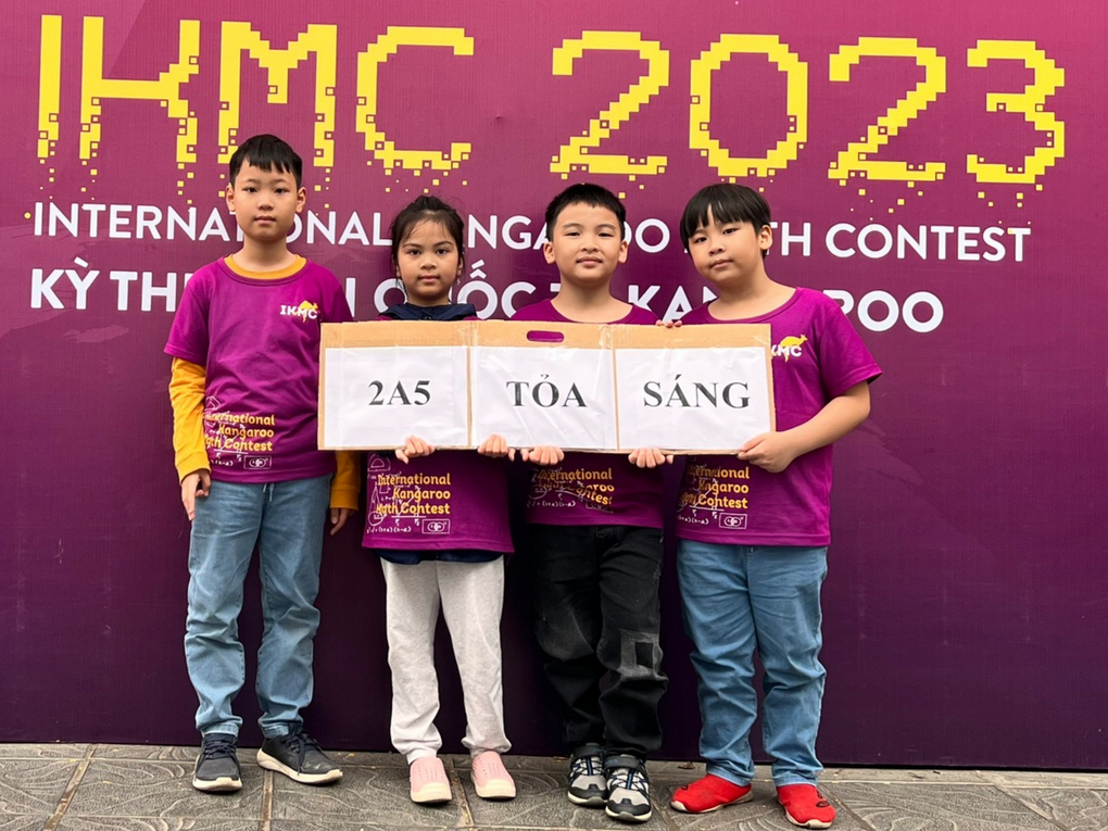 Những ngôi sao nhỏ 2A5 tỏa sáng với hành trình  vượt vũ môn