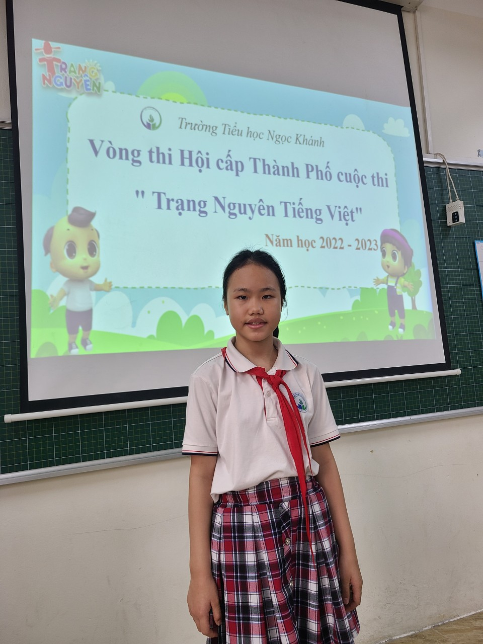 Lớp 4A3: Tuyên dương HS Đỗ Hoàng Ngân